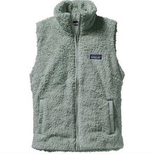 Patagonia Fleece Vest in Light Green